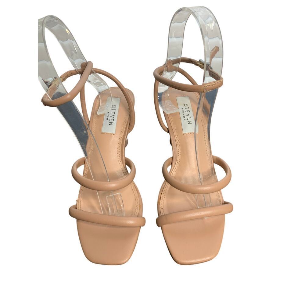 Steven by Steve Madden Jaimeh Tubular Strap Heeled Sandals - Picture 2 of 6